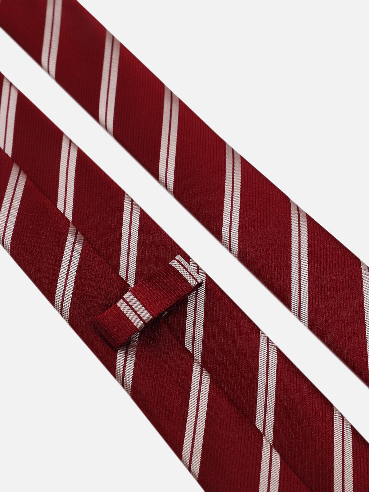 Angora Red Stripe Necktie
