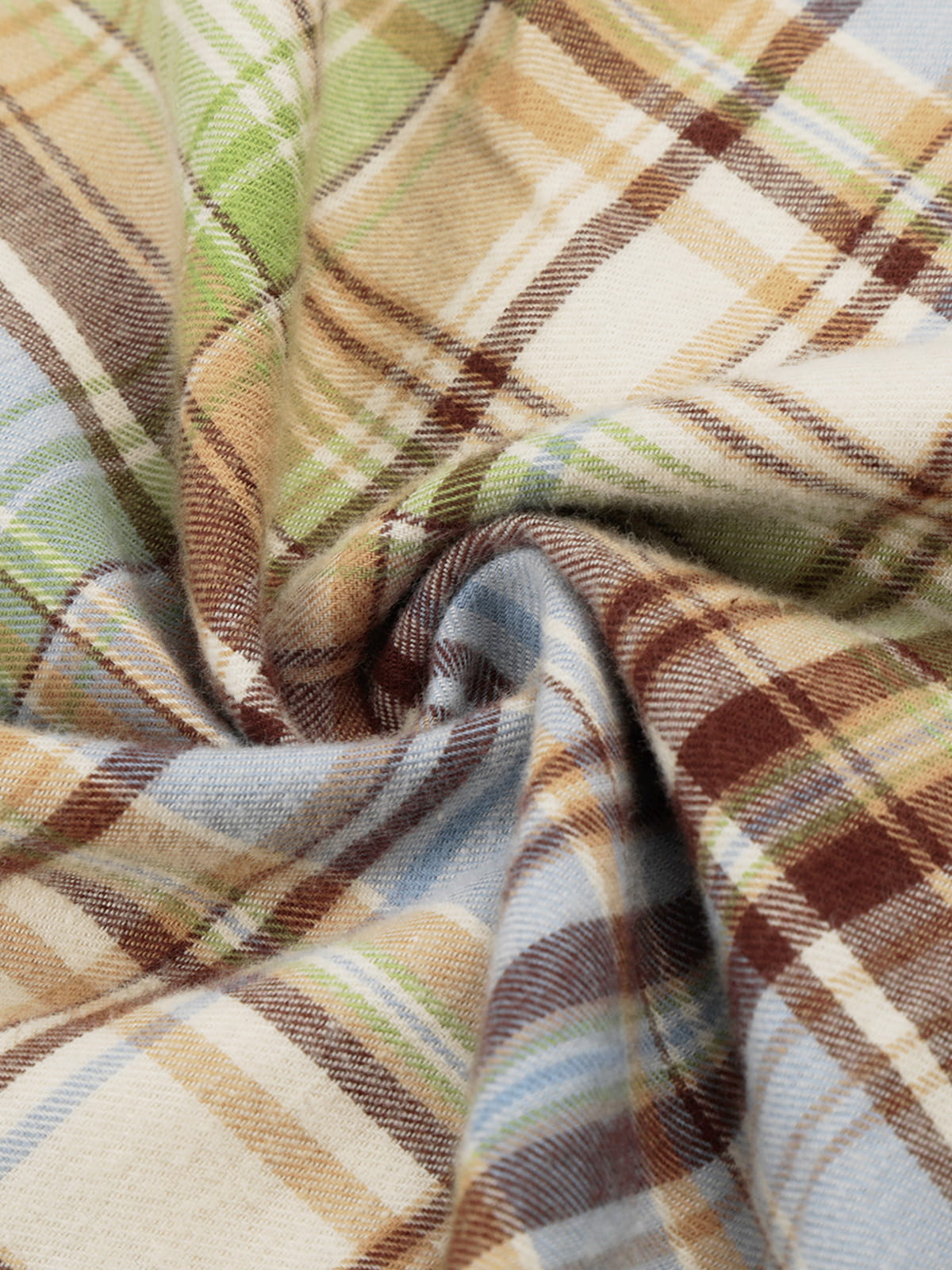 Aelfric Eden Star Waist Plaid Baggy Barrel Pants