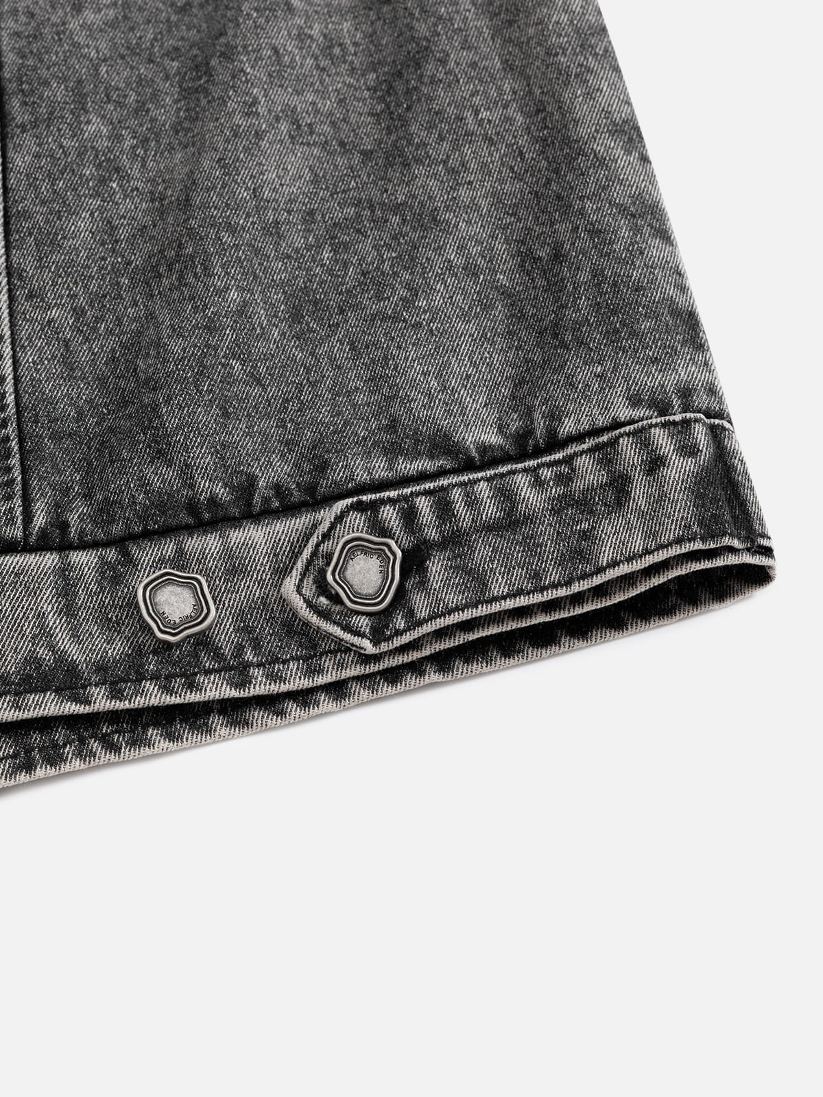 Aelfric Eden Super Boxy Fireman Clasp Denim Vest