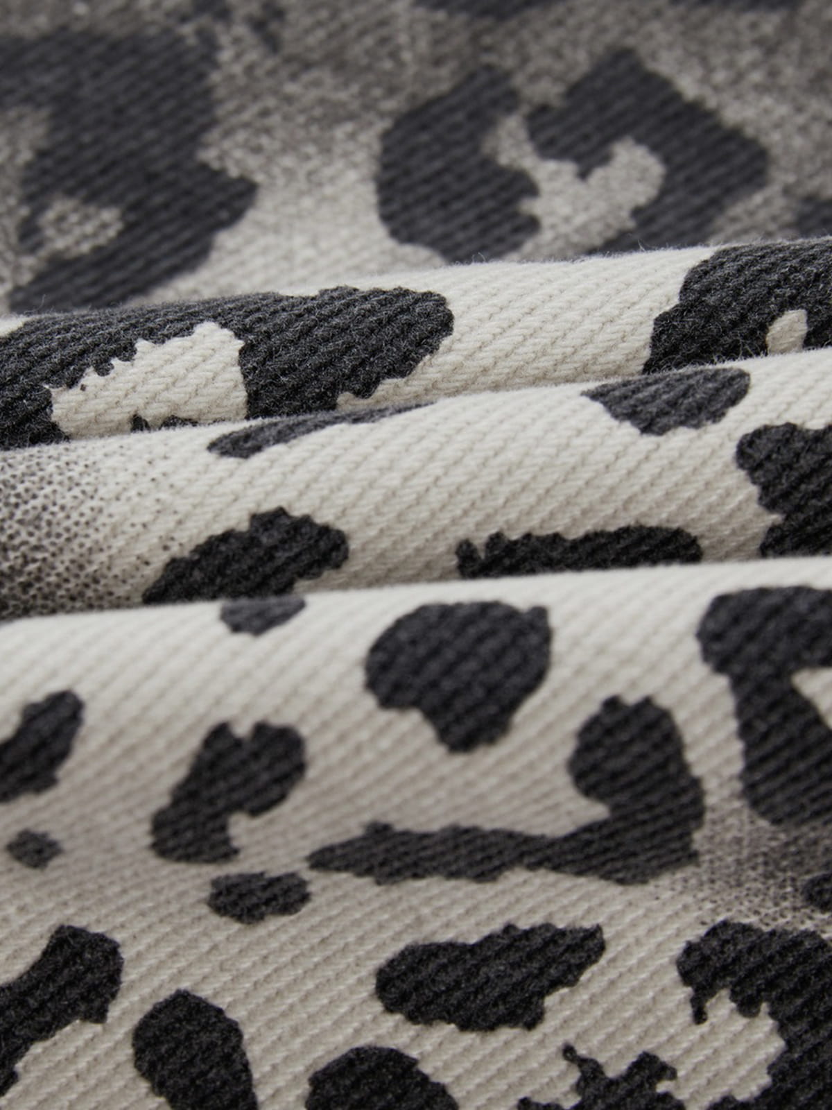 Aelfric Eden Leopard Baggy Barrel Jeans
