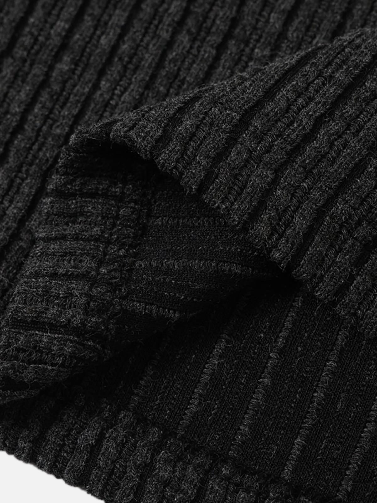 Aelfric Eden Contrast Stitch Polo Sweater