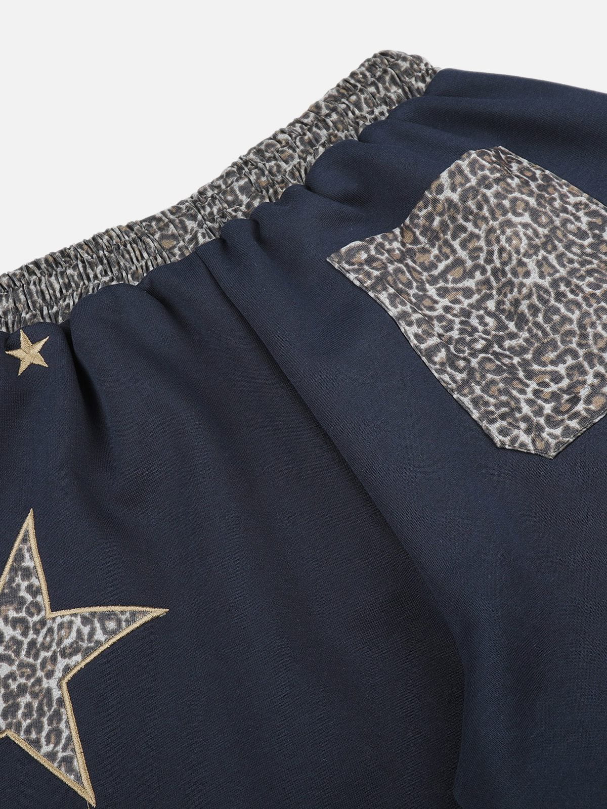 Aelfric Eden Leopard Star Baggy Barrel Sweatpants