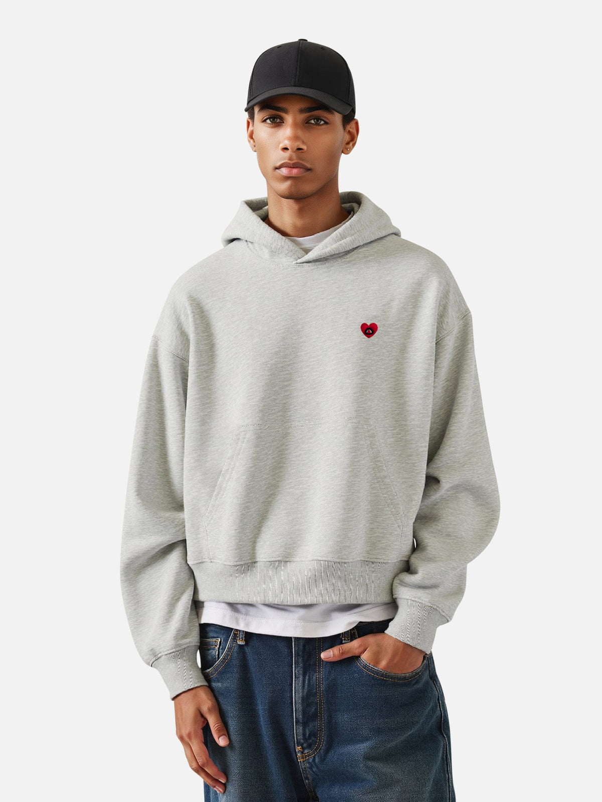 Aelfric Eden Solid Pullover V302 Boxy Hoodie