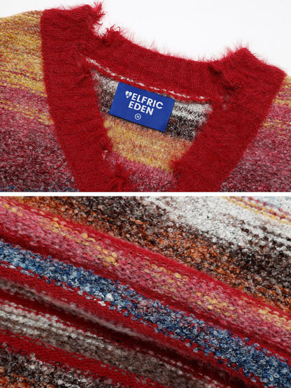 Aelfric Eden Fringe Stripe Cardigan