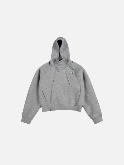 [Pre-Order] Aelfric Eden Boxy Panel Zip Up Hoodie