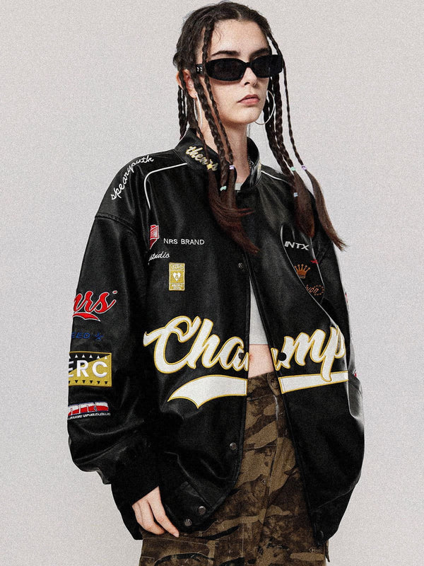 Aelfric Eden Racing Leather Jacket