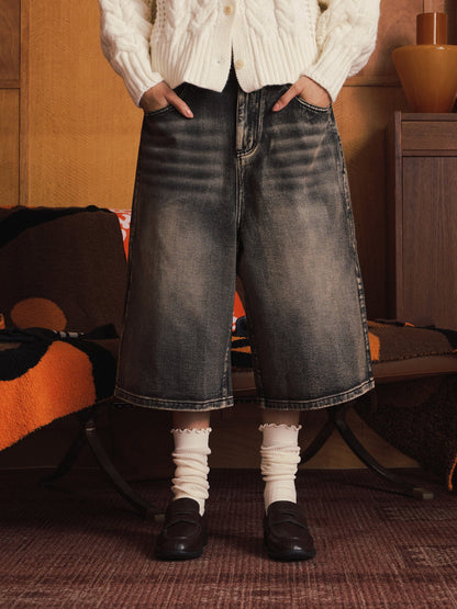 Aelfric Eden Vintage Washed Longline Jorts