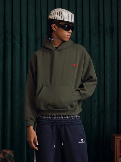 Aelfric Eden Boxy Fit Distressed Washed Hoodie