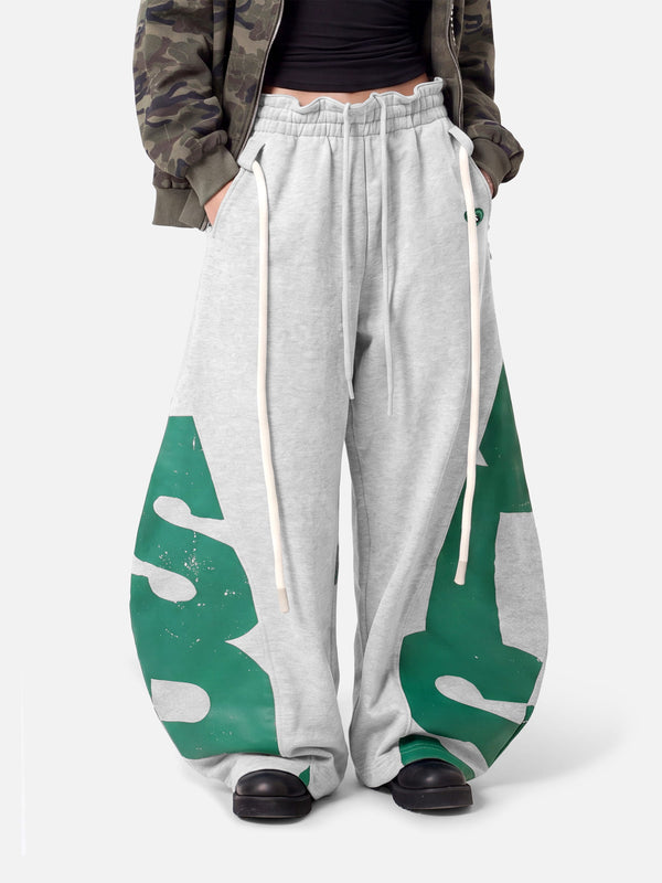 Aelfric Eden Graffiti Super Baggy Barrel Sweatpants