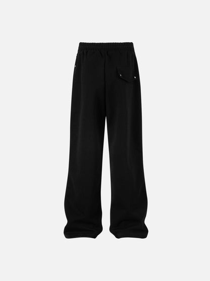 Aelfric Eden Rivet Pleated Baggy Sweatpants