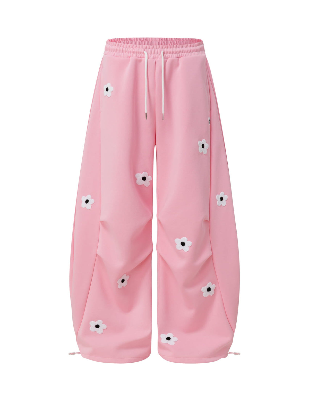 Aelfric Eden Floral Embroidery Baggy Barrel Sweatpants