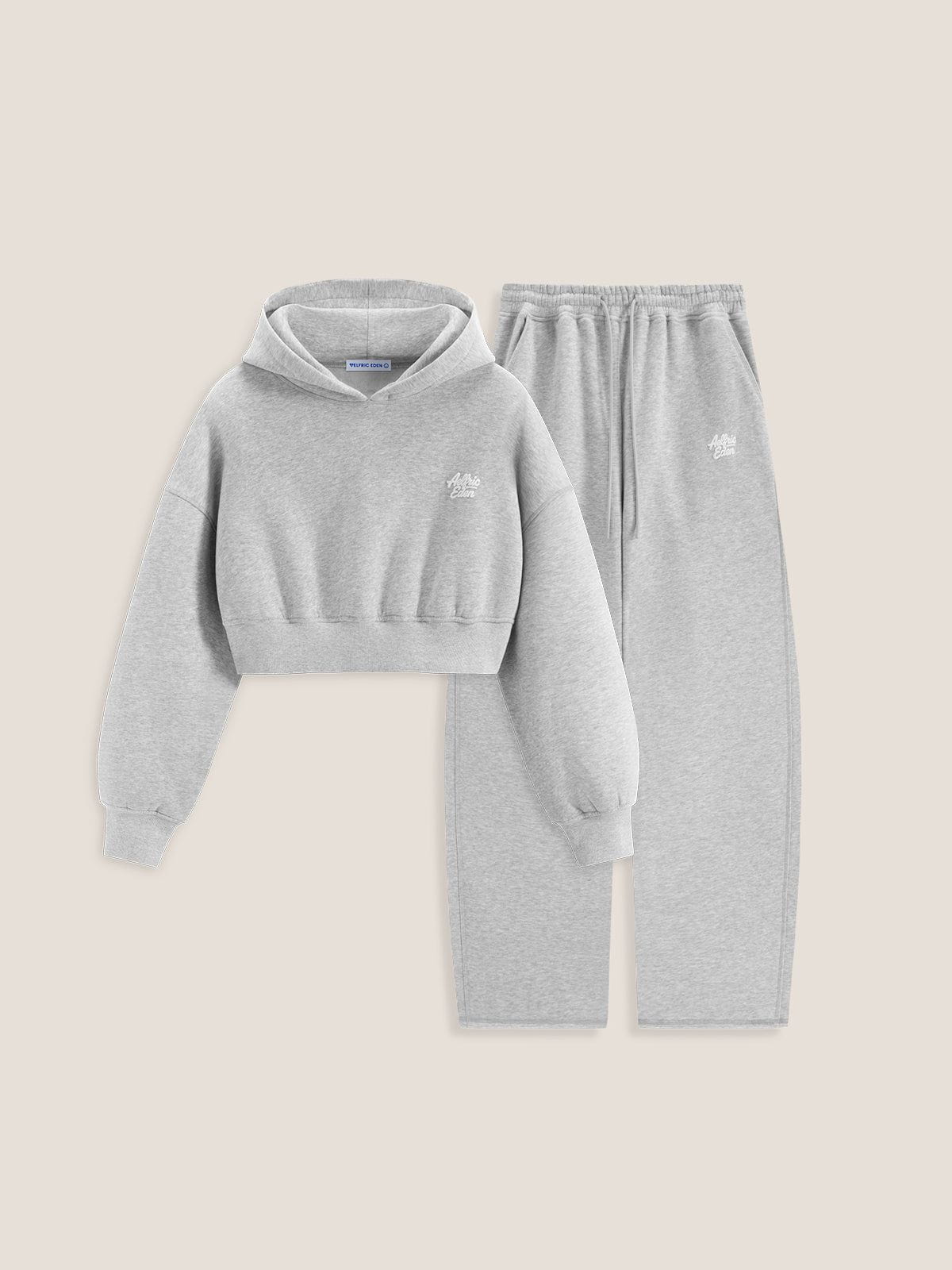 Soufflé Cropped Hoodie Sets