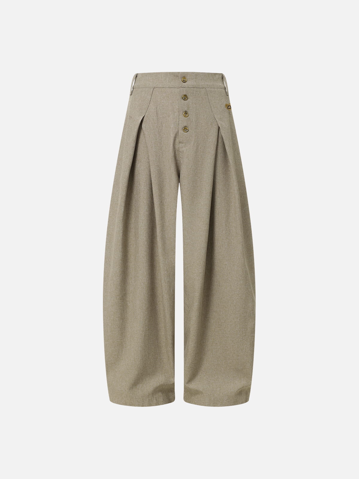 Aelfric Eden Pleated Baggy Barrel Pants