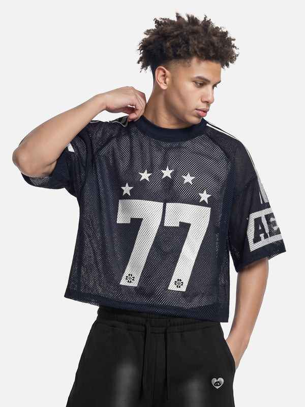 Aelfric Eden Boxy Mesh 77 Jersey Tee