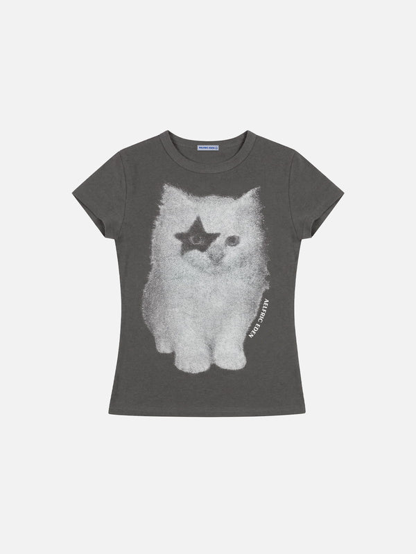 Aelfric Eden Cat Airbrush Baby Tee