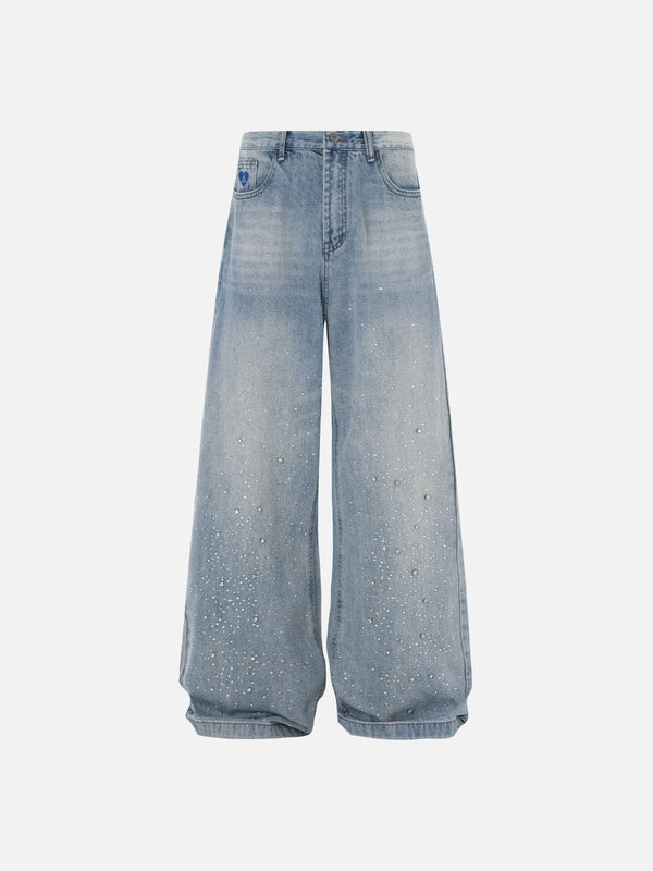 Aelfric Eden Rhinestone Baggy Jeans