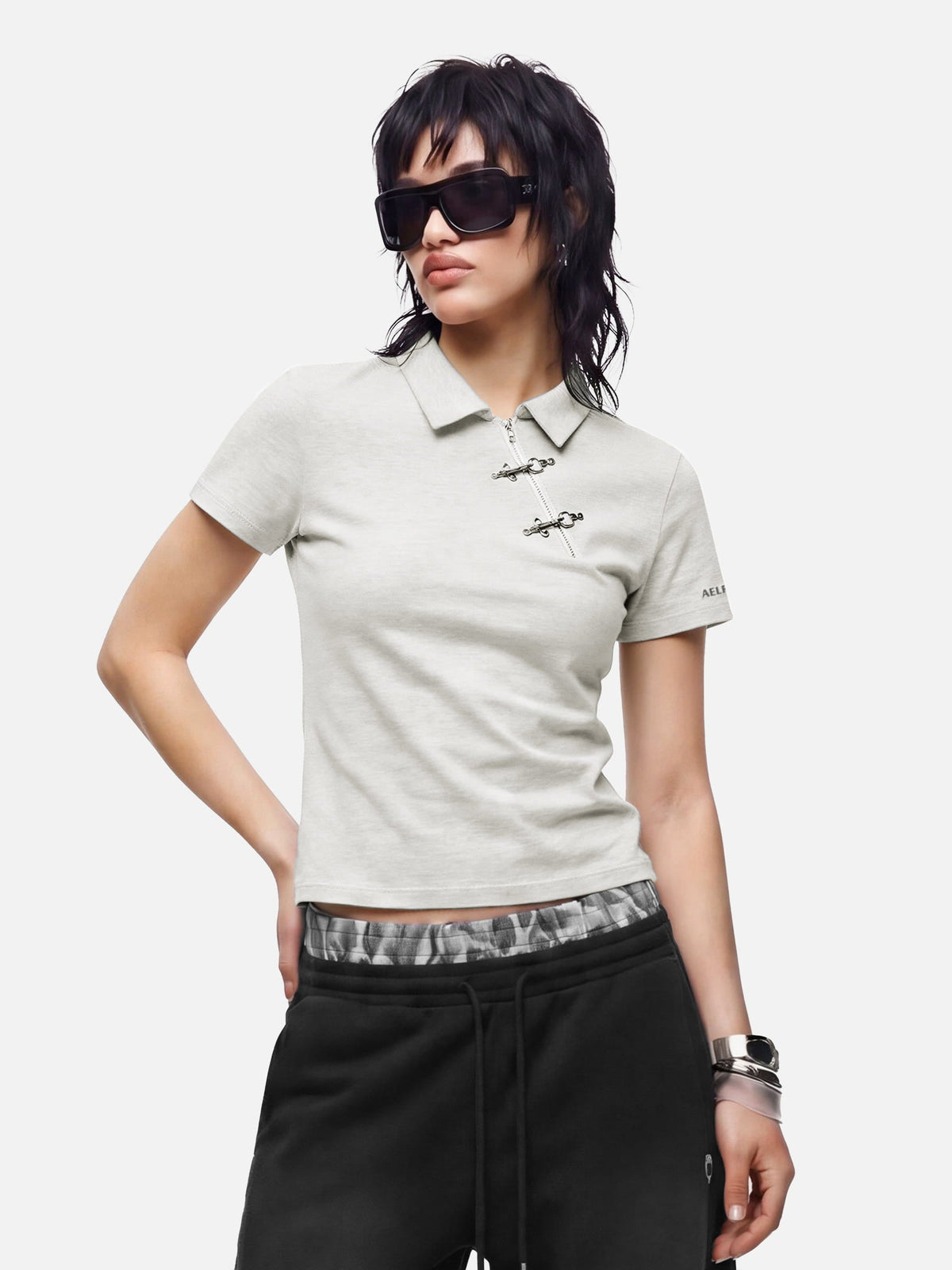Aelfric Eden Fireman Clasp Polo Tee