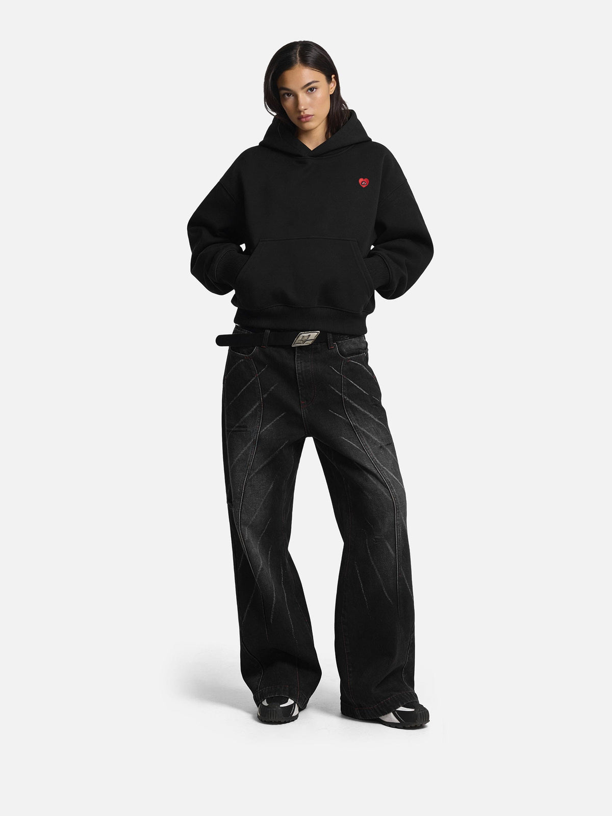 Aelfric Eden Solid Pullover V302 Boxy Hoodie