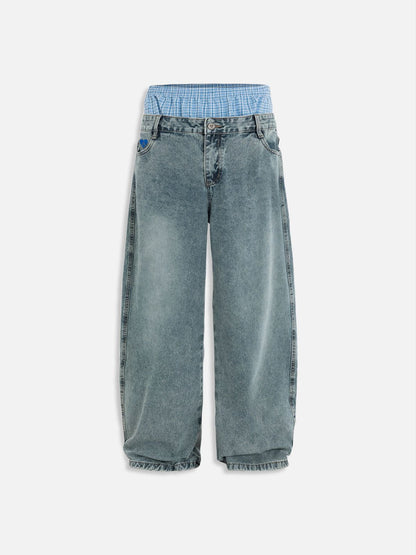 Aelfric Eden Double Waist Baggy Jeans