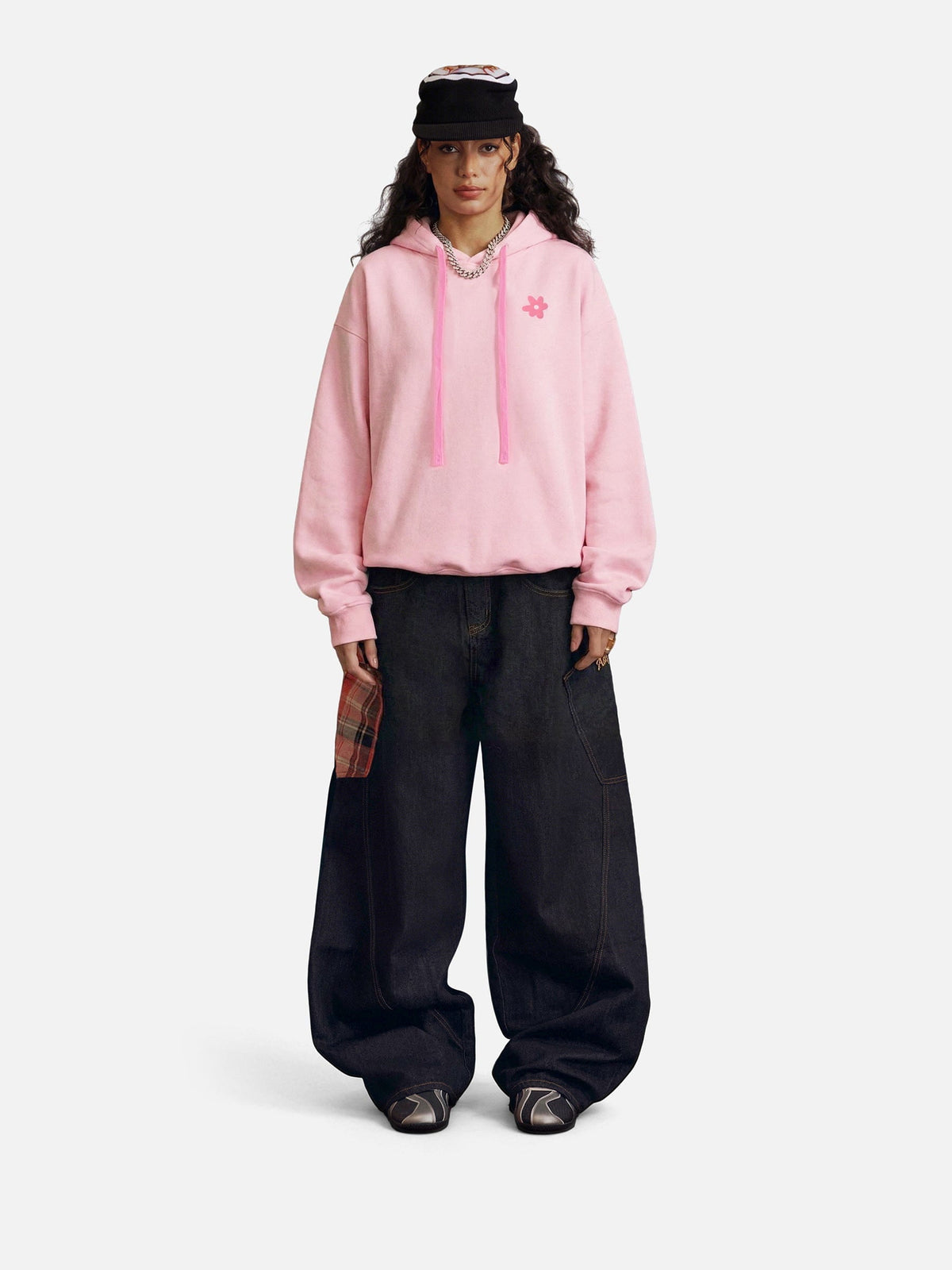 Aelfric Eden Strawberry Floral Pullover Hoodie