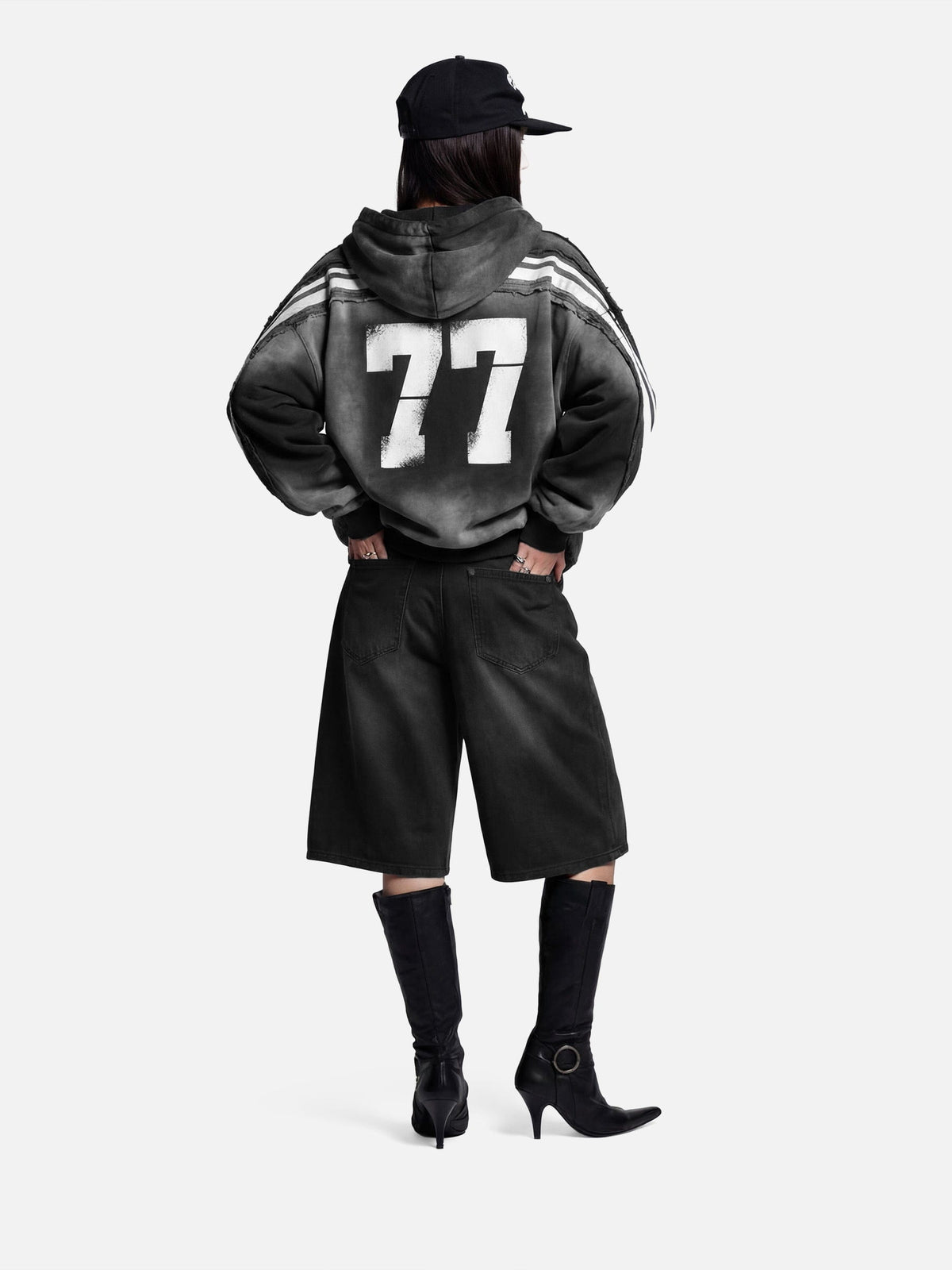 Aelfric Eden Flame Graphic Jorts