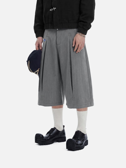 Aelfric Eden Pleated Longline Shorts