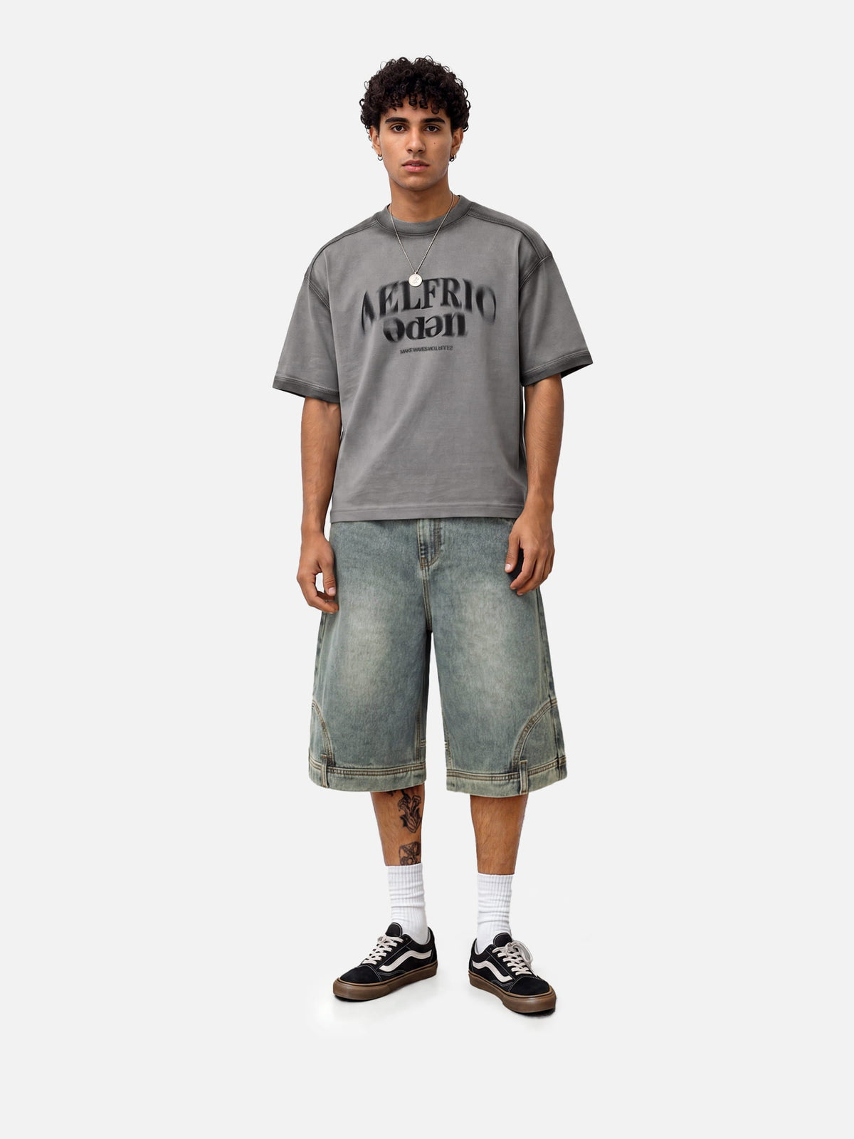 Aelfric Eden Boxy Blur Washed Tee