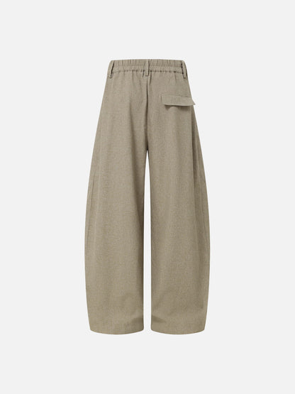 Aelfric Eden Pleated Baggy Barrel Pants