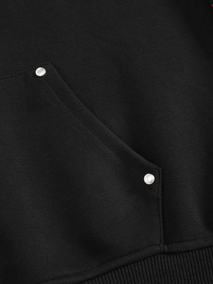 Aelfric Eden Boxy Script Embroidery Hoodie Sets