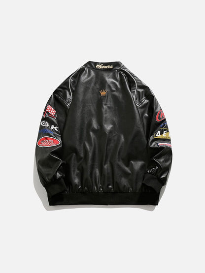 Aelfric Eden Racing Leather Jacket