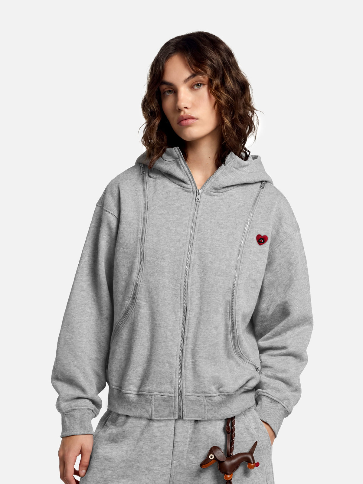 Aelfric Eden Boxy Zip Up Hoodie