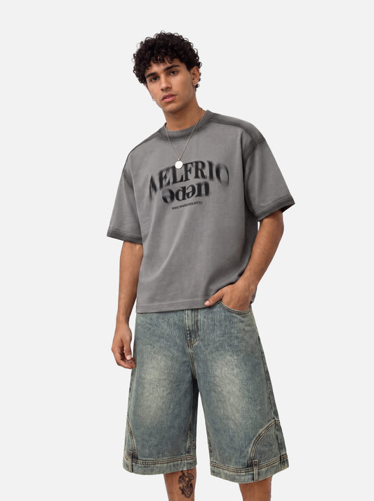 Aelfric Eden Boxy Blur Washed Tee