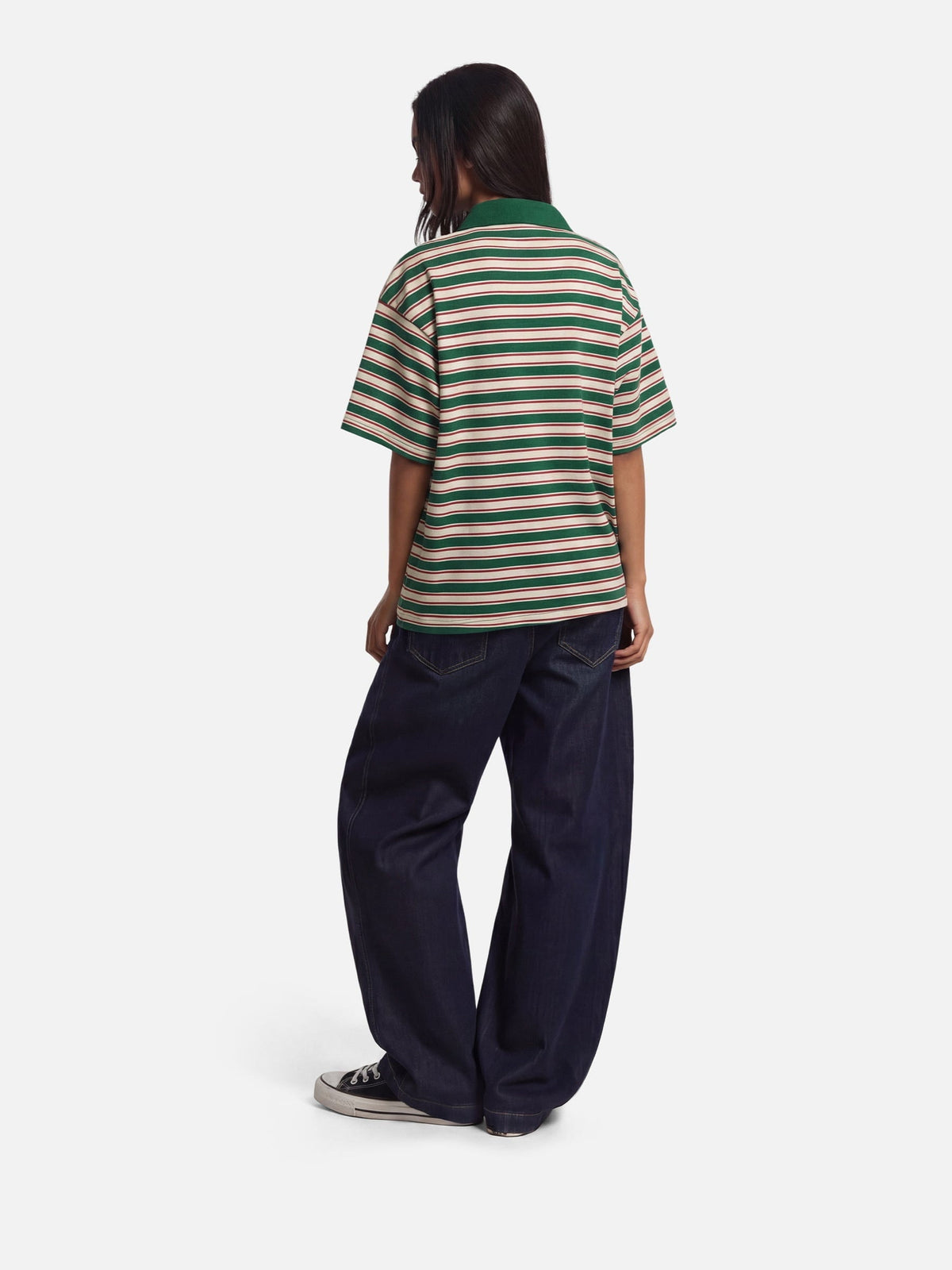 Aelfric Eden Stripe Polo Tee