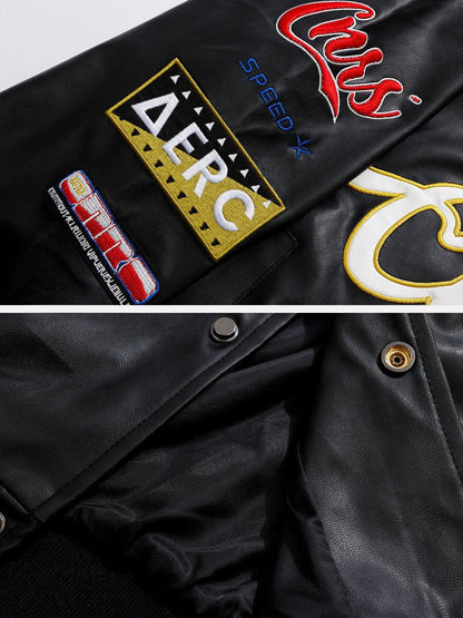 Aelfric Eden Racing Leather Jacket