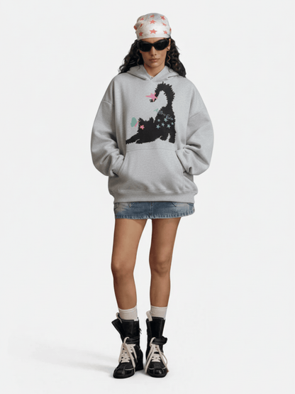 Aelfric Eden Cat Oversized Hoodie