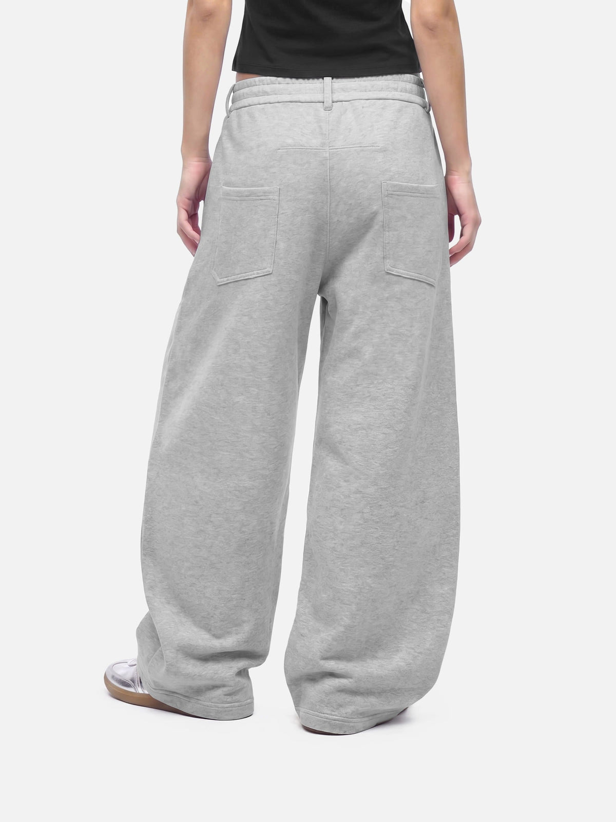 Aelfric Eden Embroidered Pearl Baggy Barrel Sweatpants