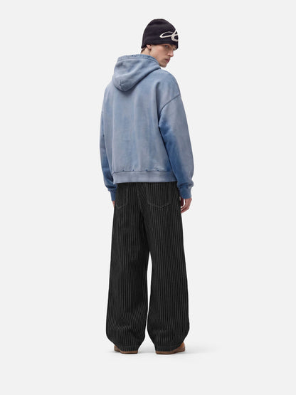 Aelfric Eden Pinstripe Baggy Barrel Jeans