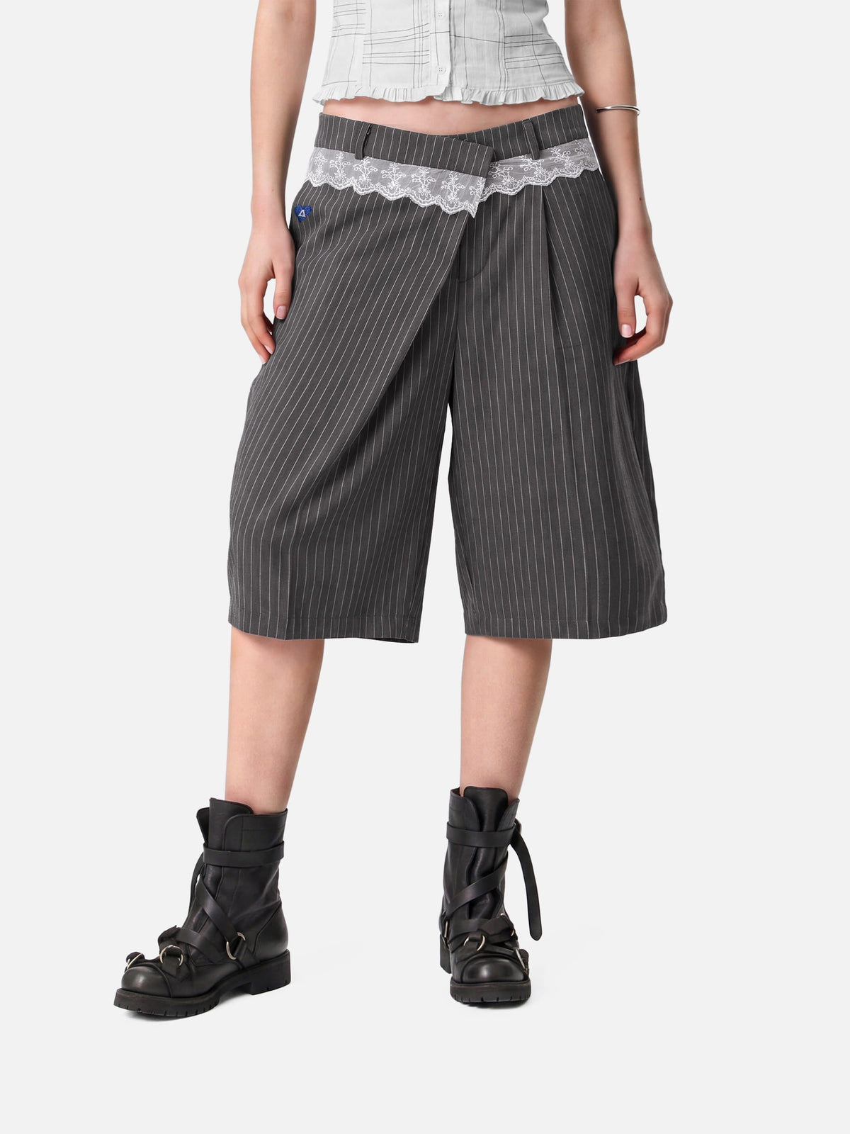 Aelfric Eden Lace Waistband Shorts