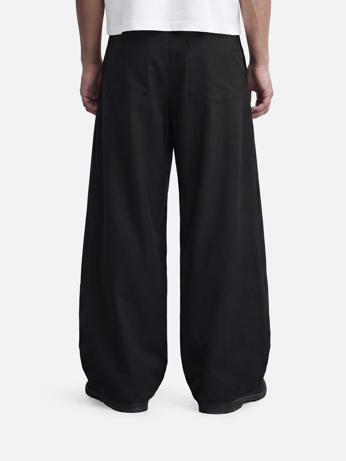 Aelfric Eden Asymmetric Button Baggy Barrel Pants