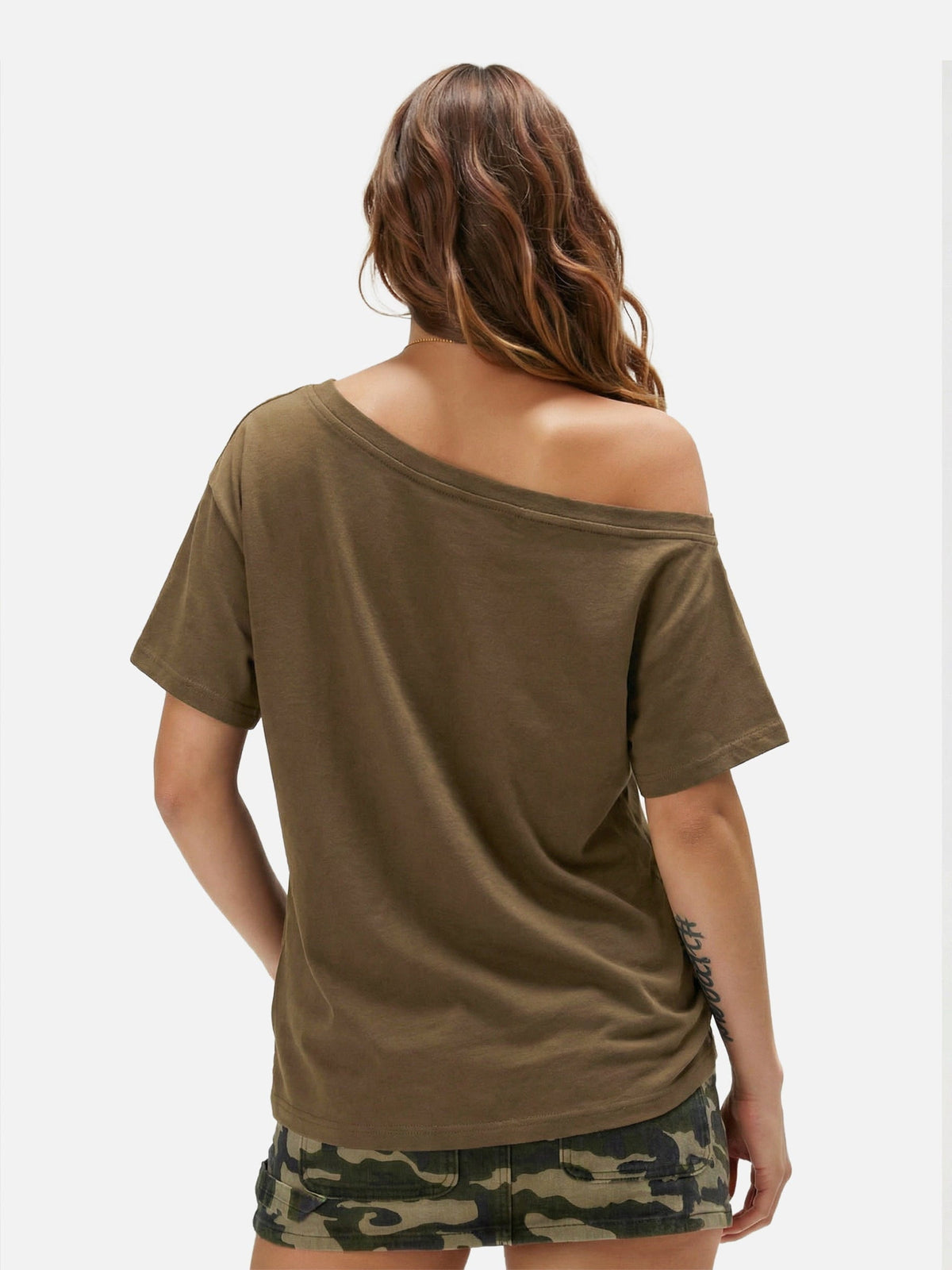 Aelfric Eden Dachshund Off-the-Shoulder Tee