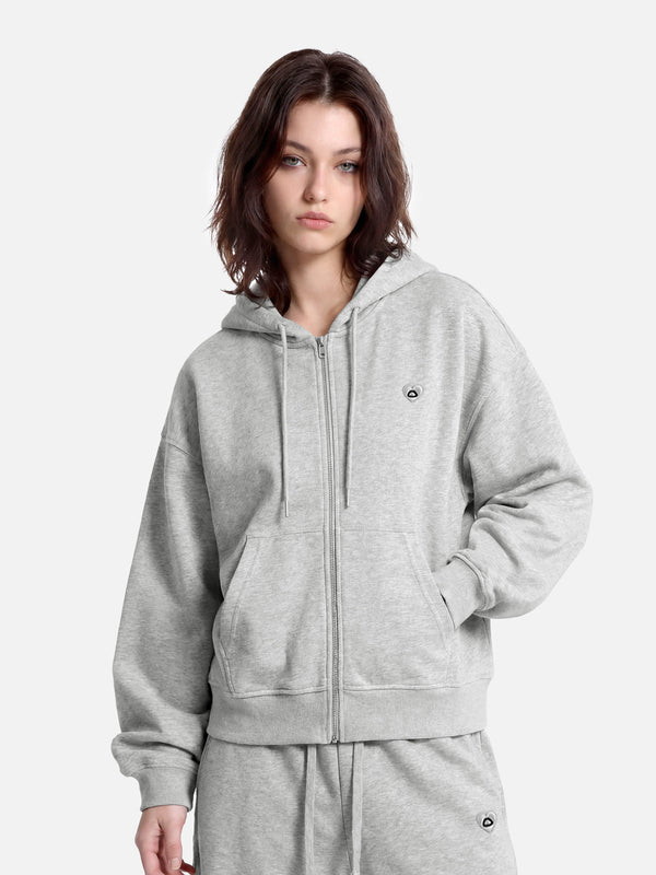 Aelfric Eden Boxy Double Zip Up Hoodie
