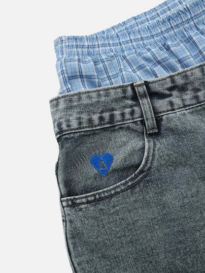 Aelfric Eden Double Waist Baggy Jeans