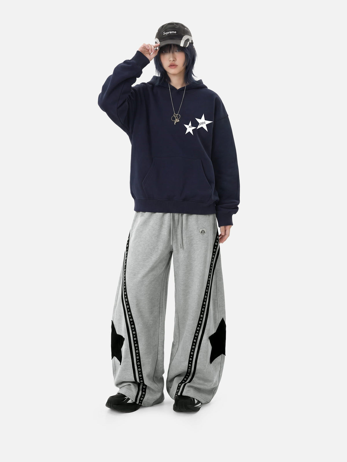 Aelfric Eden Star Color Contrast Hoodie