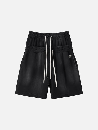 Aelfric Eden Double Waist Washed Shorts