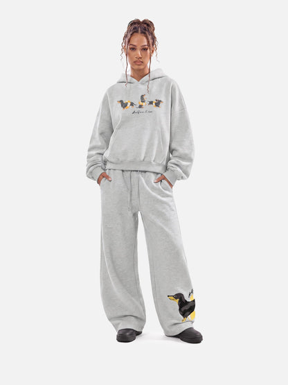 [Pre-Order] Aelfric Eden Boxy Dachshund Graphic Pullover Hoodie