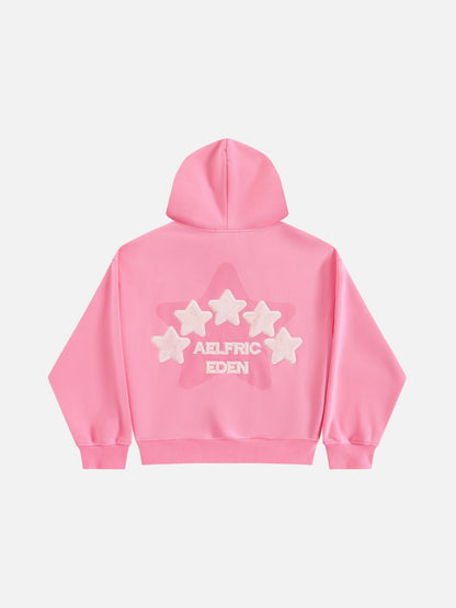 Aelfric Eden Oversized Colorful Eden Star Pullover Hoodie