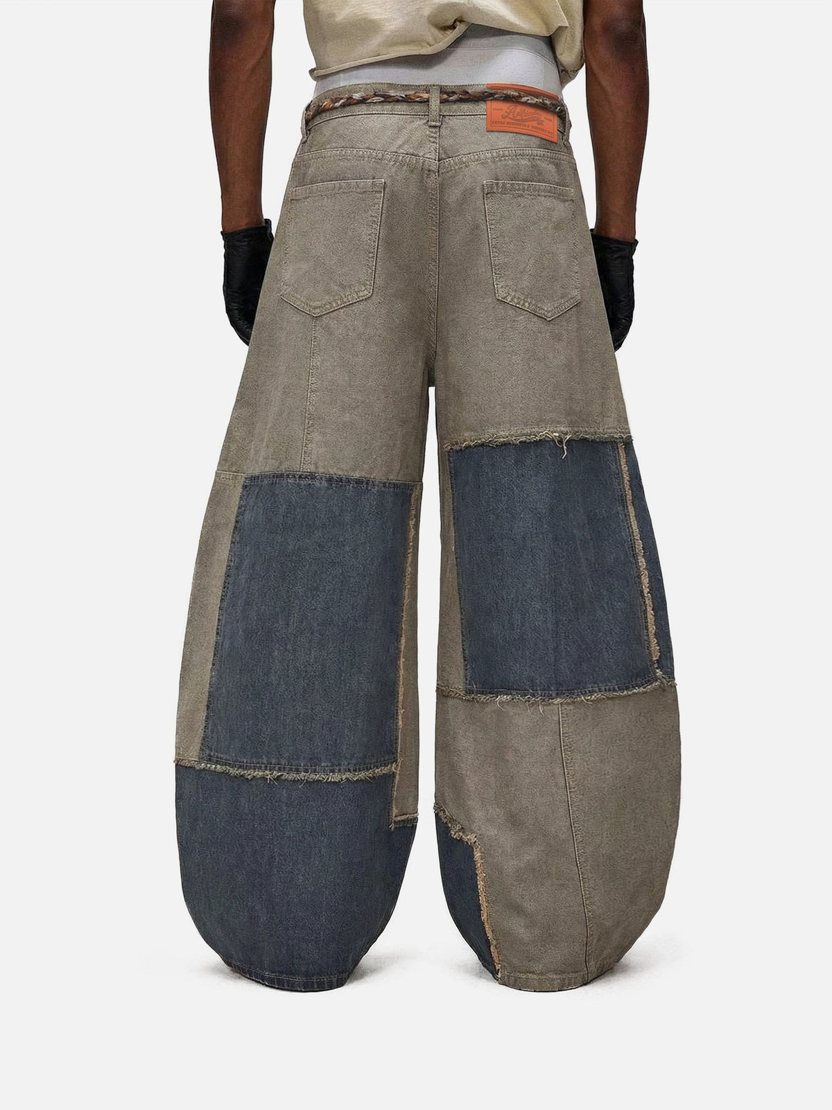 Aelfric Eden Panel Baggy Barrel Jeans