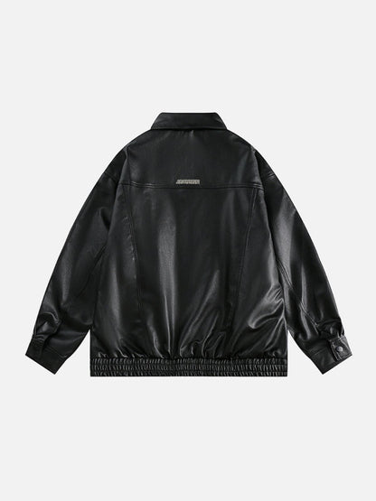 Aelfric Eden Essential Faux Leather Jacket