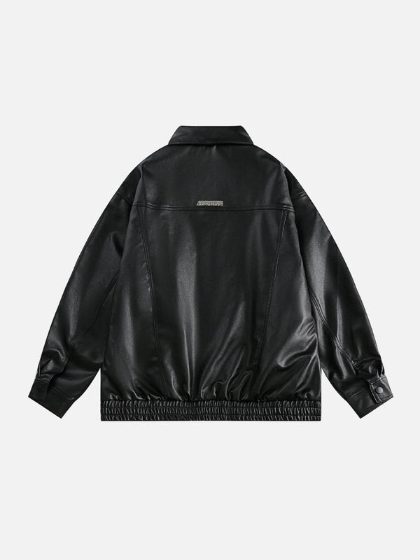Aelfric Eden Essential Faux Leather Jacket