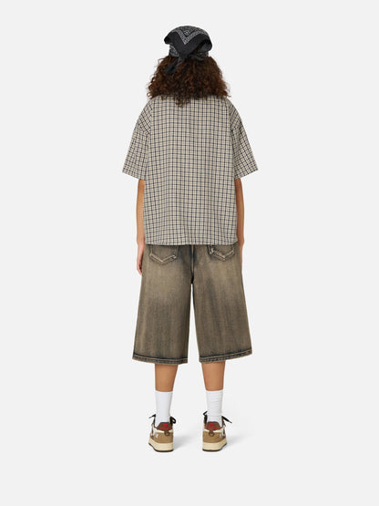 Aelfric Eden Plaid Embroidery Shirt